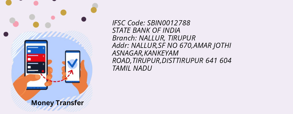 Find STATE BANK OF INDIA IFSC Code TIRUPUR - NALLUR Branch Find STATE BANK OF INDIA IFSC Code TIRUPUR - NALLUR Branch