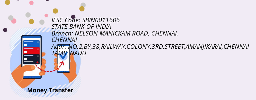 Find STATE BANK OF INDIA IFSC Code CHENNAI - NELSON MANICKAM ROAD, CHENNAI Branch Find STATE BANK OF INDIA IFSC Code CHENNAI - NELSON MANICKAM ROAD, CHENNAI Branch