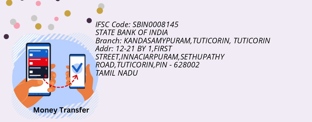 Find STATE BANK OF INDIA IFSC Code TUTICORIN - KANDASAMYPURAM,TUTICORIN Branch Find STATE BANK OF INDIA IFSC Code TUTICORIN - KANDASAMYPURAM,TUTICORIN Branch