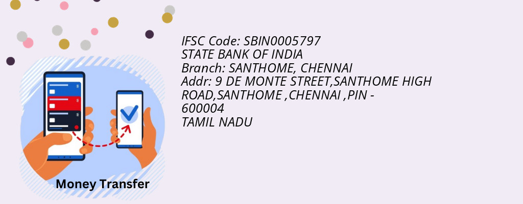 Find STATE BANK OF INDIA IFSC Code CHENNAI - SANTHOME Branch Find STATE BANK OF INDIA IFSC Code CHENNAI - SANTHOME Branch