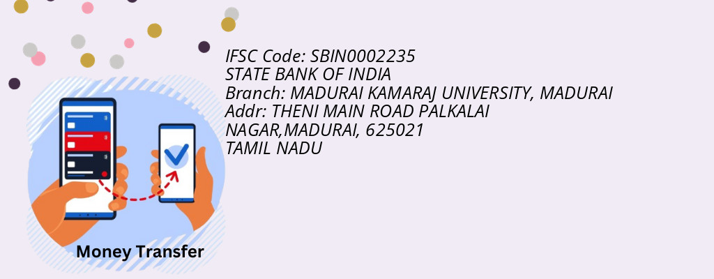 Find STATE BANK OF INDIA IFSC Code MADURAI - MADURAI KAMARAJ UNIVERSITY Branch