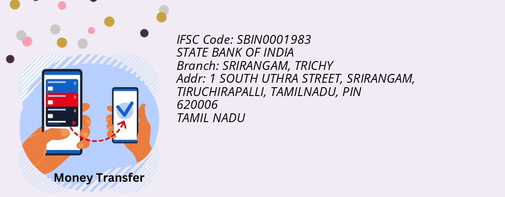 Find STATE BANK OF INDIA IFSC Code TRICHY - SRIRANGAM Branch Find STATE BANK OF INDIA IFSC Code TRICHY - SRIRANGAM Branch