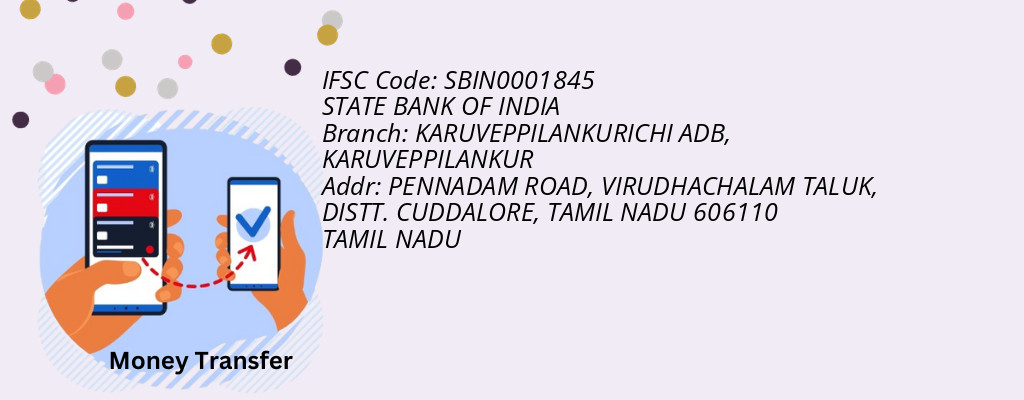 Find STATE BANK OF INDIA IFSC Code KARUVEPPILANKUR - KARUVEPPILANKURICHI ADB Branch
