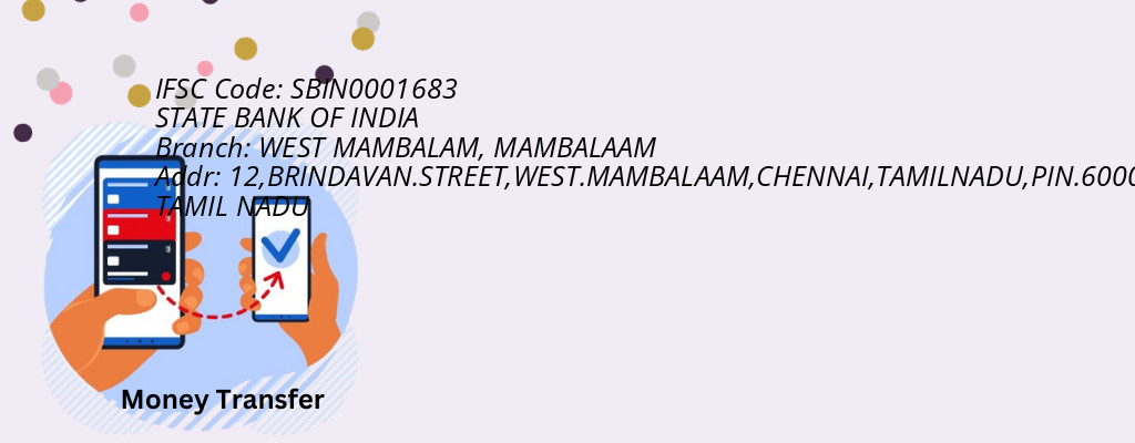 Find STATE BANK OF INDIA IFSC Code MAMBALAAM - WEST MAMBALAM Branch Find STATE BANK OF INDIA IFSC Code MAMBALAAM - WEST MAMBALAM Branch