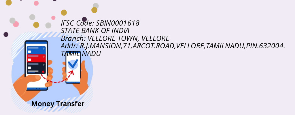 Find STATE BANK OF INDIA IFSC Code VELLORE - VELLORE TOWN Branch