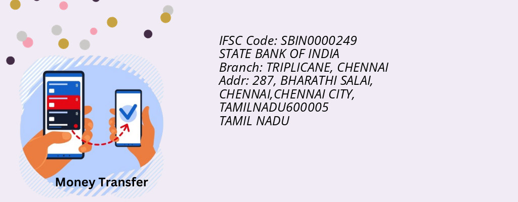 Find STATE BANK OF INDIA IFSC Code CHENNAI - TRIPLICANE Branch