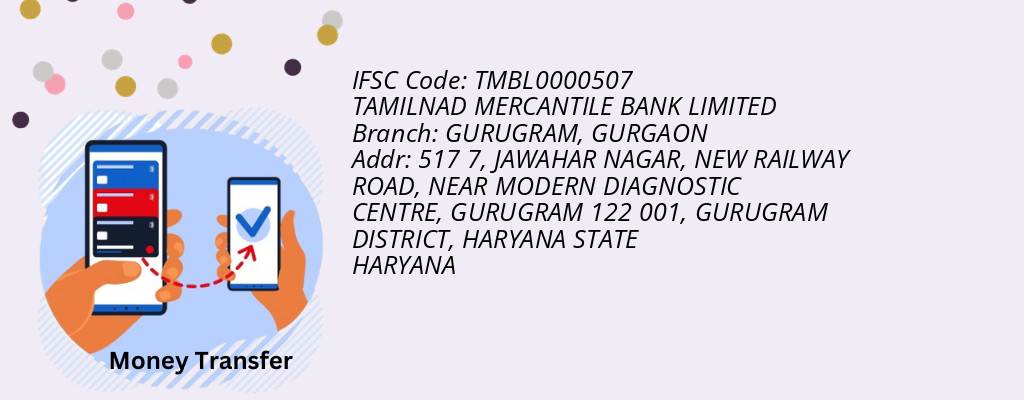 Find TAMILNAD MERCANTILE BANK IFSC Code GURGAON - GURUGRAM Branch Find TAMILNAD MERCANTILE BANK IFSC Code GURGAON - GURUGRAM Branch