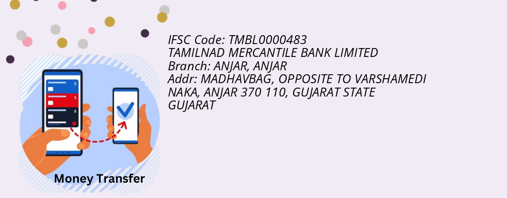 Find TAMILNAD MERCANTILE BANK IFSC Code ANJAR - ANJAR Branch Find TAMILNAD MERCANTILE BANK IFSC Code ANJAR - ANJAR Branch