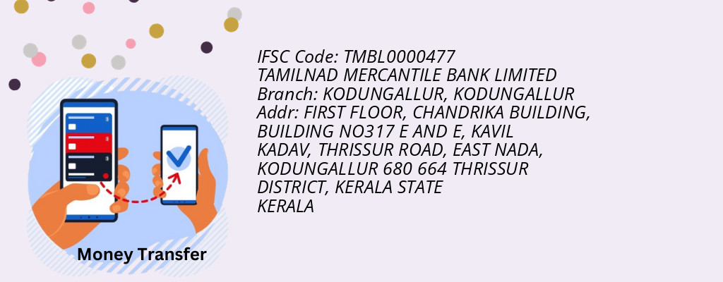 Find TAMILNAD MERCANTILE BANK IFSC Code KODUNGALLUR - KODUNGALLUR Branch Find TAMILNAD MERCANTILE BANK IFSC Code KODUNGALLUR - KODUNGALLUR Branch