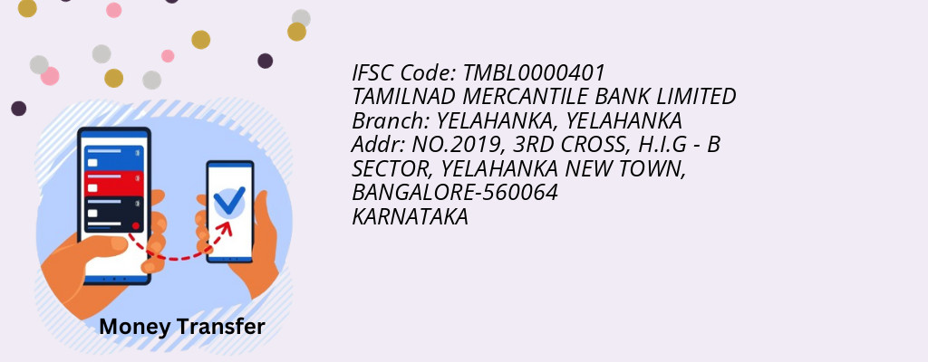 Find TAMILNAD MERCANTILE BANK IFSC Code YELAHANKA - YELAHANKA Branch