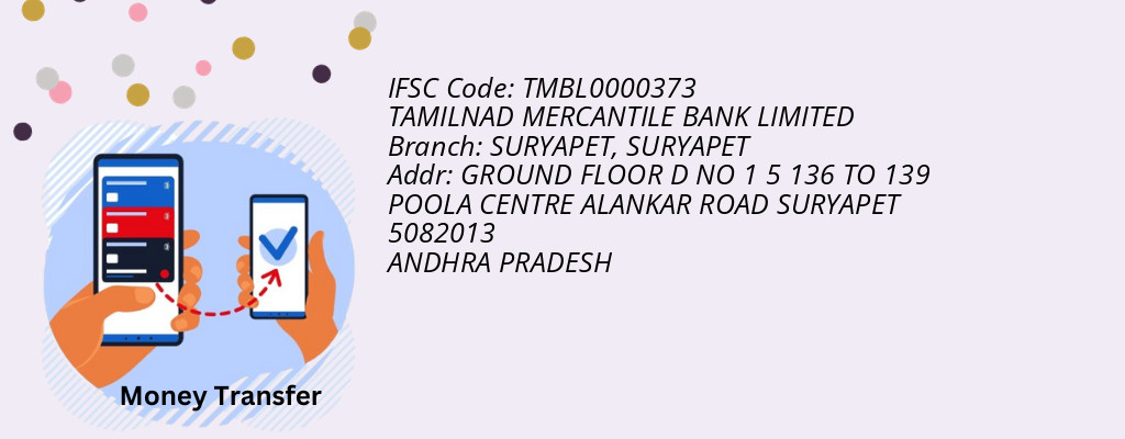 Find TAMILNAD MERCANTILE BANK IFSC Code SURYAPET - SURYAPET Branch Find TAMILNAD MERCANTILE BANK IFSC Code SURYAPET - SURYAPET Branch