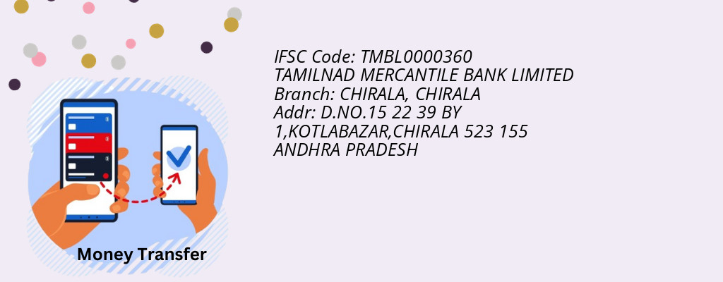 Find TAMILNAD MERCANTILE BANK IFSC Code CHIRALA - CHIRALA Branch Find TAMILNAD MERCANTILE BANK IFSC Code CHIRALA - CHIRALA Branch