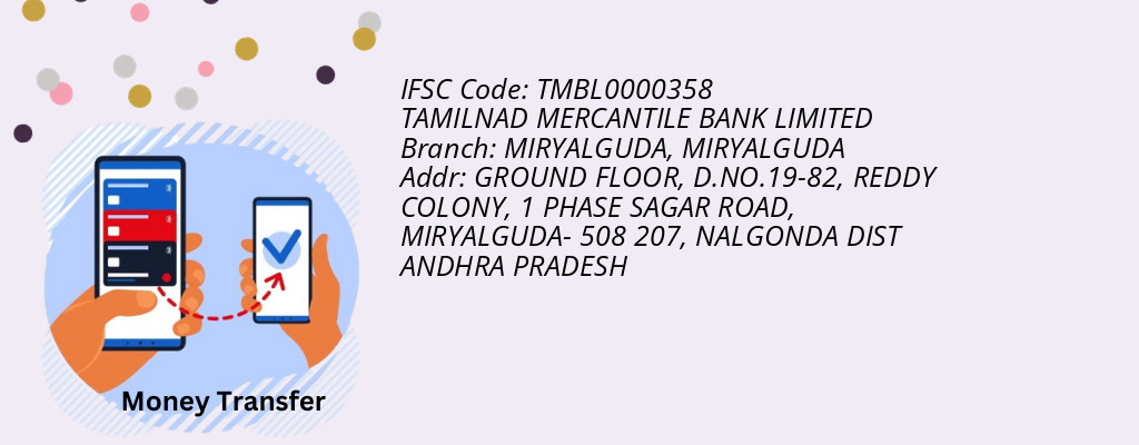Find TAMILNAD MERCANTILE BANK IFSC Code MIRYALGUDA - MIRYALGUDA Branch Find TAMILNAD MERCANTILE BANK IFSC Code MIRYALGUDA - MIRYALGUDA Branch