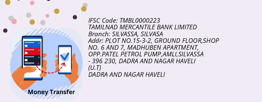 Find TAMILNAD MERCANTILE BANK IFSC Code SILVASA - SILVASSA Branch