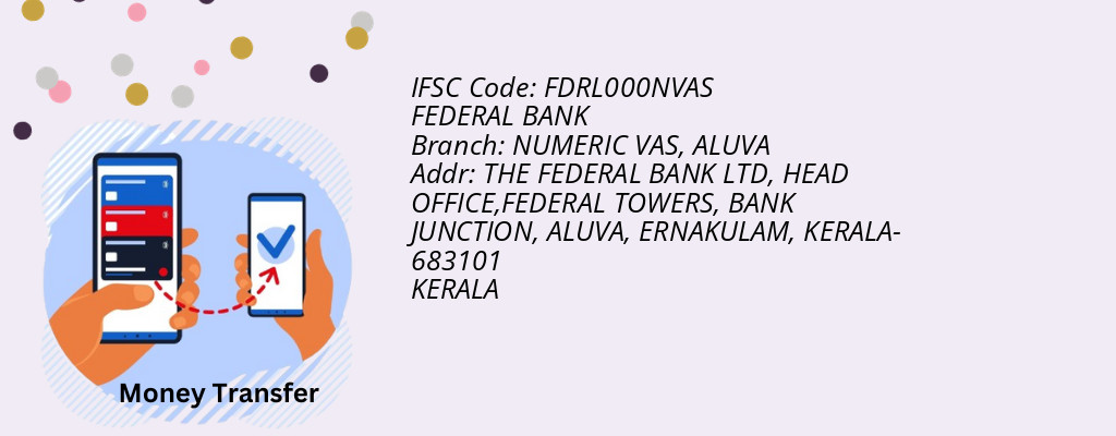 Find FEDERAL BANK IFSC Code ALUVA - NUMERIC VAS Branch