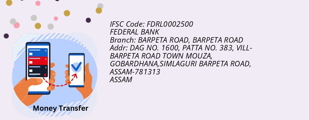 Find FEDERAL BANK IFSC Code BARPETA ROAD - BARPETA ROAD Branch