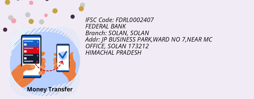 Find FEDERAL BANK IFSC Code SOLAN - SOLAN Branch Find FEDERAL BANK IFSC Code SOLAN - SOLAN Branch