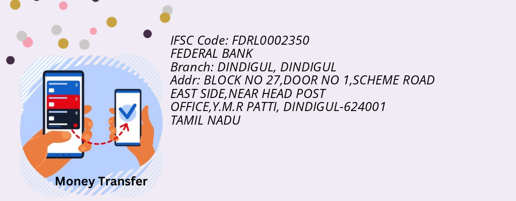 Find FEDERAL BANK IFSC Code DINDIGUL - DINDIGUL Branch Find FEDERAL BANK IFSC Code DINDIGUL - DINDIGUL Branch
