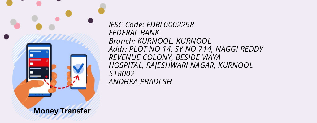 Find FEDERAL BANK IFSC Code KURNOOL - KURNOOL Branch Find FEDERAL BANK IFSC Code KURNOOL - KURNOOL Branch