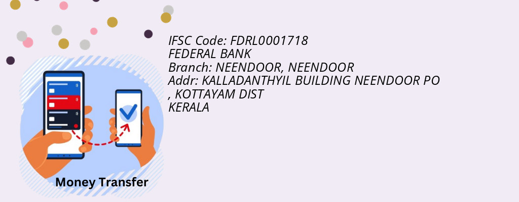 Find FEDERAL BANK IFSC Code NEENDOOR - NEENDOOR Branch