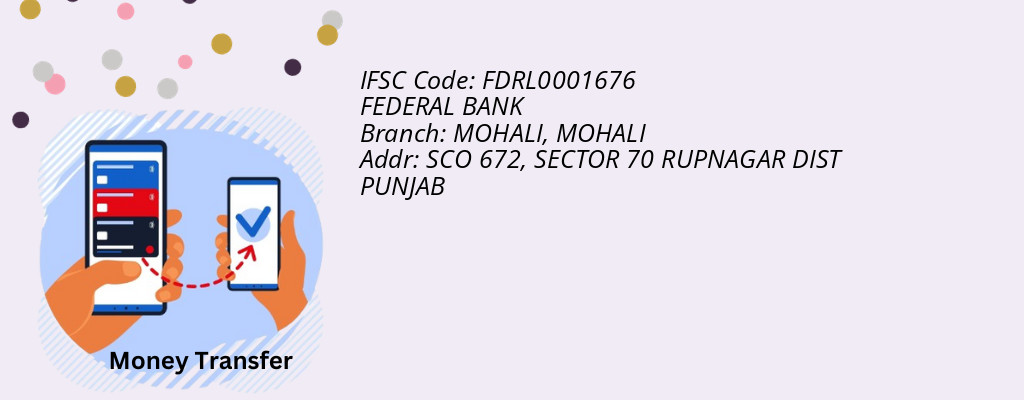 Find FEDERAL BANK IFSC Code MOHALI - MOHALI Branch