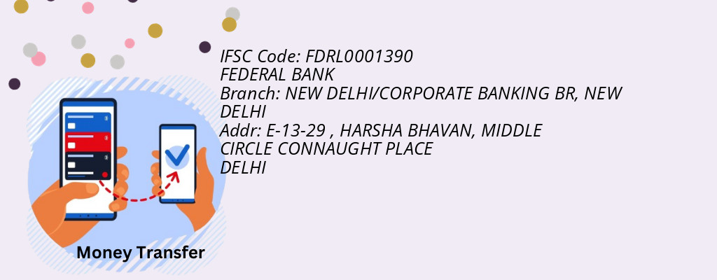 Find FEDERAL BANK IFSC Code NEW DELHI - NEW DELHI/CORPORATE BANKING BR Branch