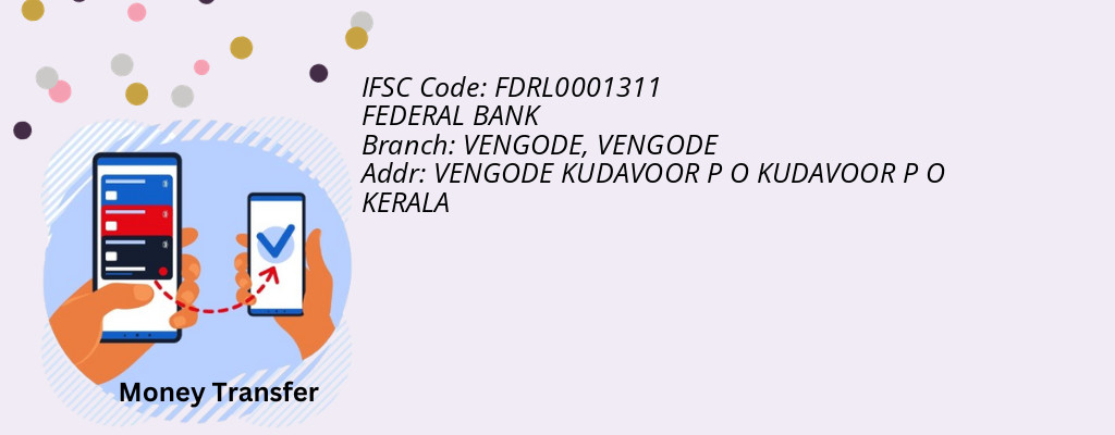 Find FEDERAL BANK IFSC Code VENGODE - VENGODE Branch