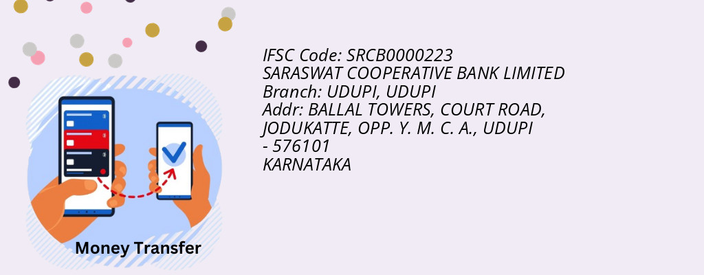 Find SARASWAT COOPERATIVE BANK IFSC Code UDUPI - UDUPI Branch Find SARASWAT COOPERATIVE BANK IFSC Code UDUPI - UDUPI Branch