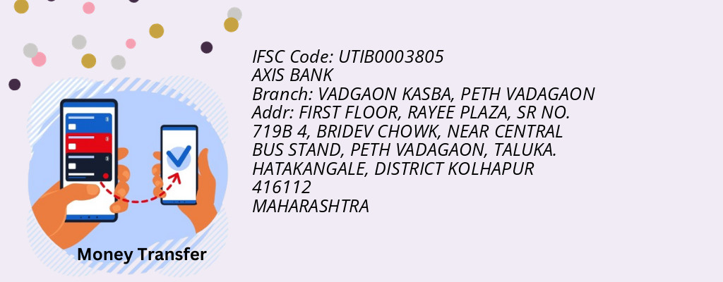 Find AXIS BANK IFSC Code PETH VADAGAON - VADGAON KASBA Branch Find AXIS BANK IFSC Code PETH VADAGAON - VADGAON KASBA Branch