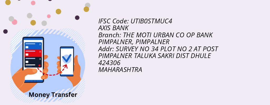 Find AXIS BANK IFSC Code PIMPALNER - THE MOTI URBAN CO OP BANK PIMPALNER Branch Find AXIS BANK IFSC Code PIMPALNER - THE MOTI URBAN CO OP BANK PIMPALNER Branch