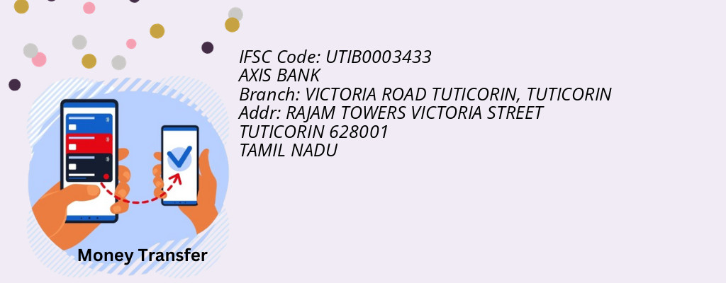 Find AXIS BANK IFSC Code TUTICORIN - VICTORIA ROAD TUTICORIN Branch Find AXIS BANK IFSC Code TUTICORIN - VICTORIA ROAD TUTICORIN Branch