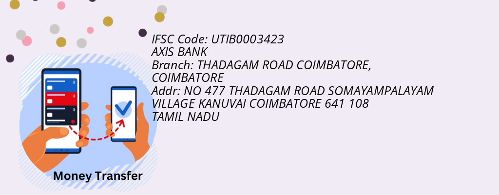 Find AXIS BANK IFSC Code COIMBATORE - THADAGAM ROAD COIMBATORE Branch Find AXIS BANK IFSC Code COIMBATORE - THADAGAM ROAD COIMBATORE Branch