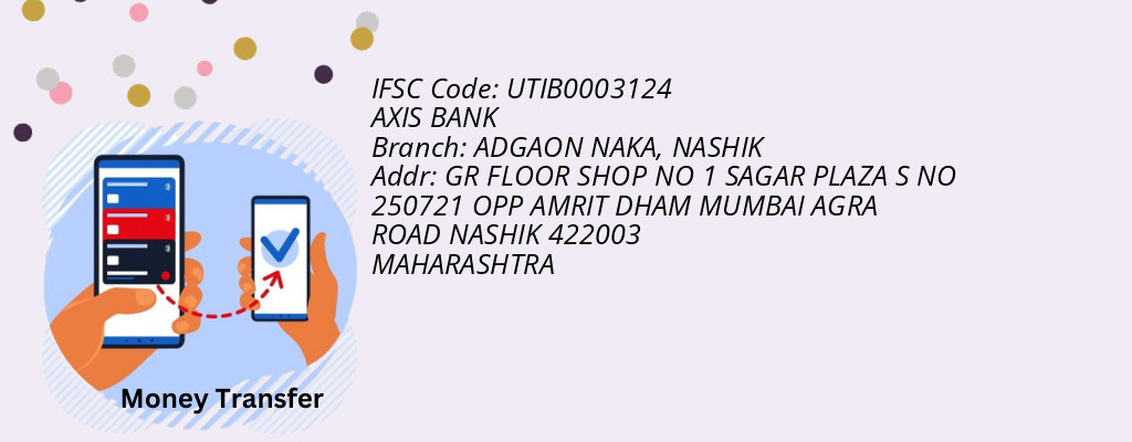 Find AXIS BANK IFSC Code NASHIK - ADGAON NAKA Branch Find AXIS BANK IFSC Code NASHIK - ADGAON NAKA Branch