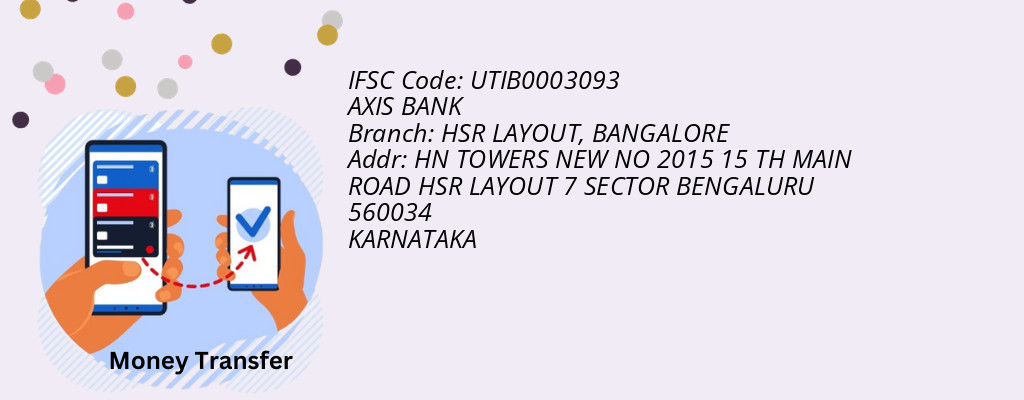 Find AXIS BANK IFSC Code BANGALORE - HSR LAYOUT Branch Find AXIS BANK IFSC Code BANGALORE - HSR LAYOUT Branch