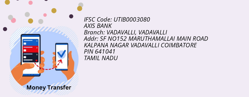 Find AXIS BANK IFSC Code VADAVALLI - VADAVALLI Branch Find AXIS BANK IFSC Code VADAVALLI - VADAVALLI Branch