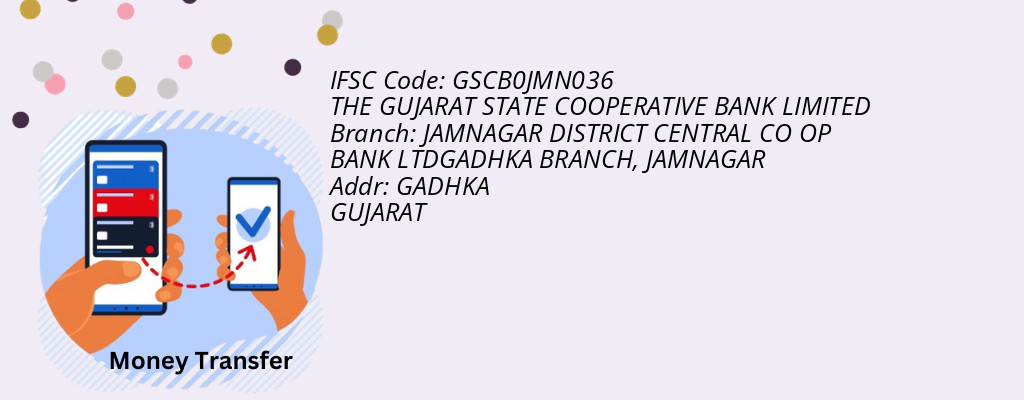 Find THE GUJARAT STATE COOPERATIVE BANK IFSC Code JAMNAGAR - JAMNAGAR DISTRICT CENTRAL CO OP BANK LTDGADHKA BRANCH Branch Find THE GUJARAT STATE COOPERATIVE BANK IFSC Code JAMNAGAR - JAMNAGAR DISTRICT CENTRAL CO OP BANK LTDGADHKA BRANCH Branch
