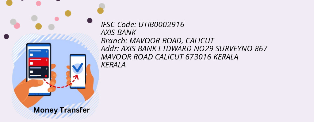 Find AXIS BANK IFSC Code CALICUT - MAVOOR ROAD Branch