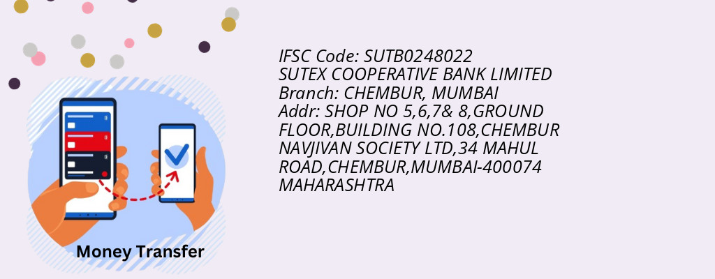 Find SUTEX COOPERATIVE BANK IFSC Code MUMBAI - CHEMBUR Branch Find SUTEX COOPERATIVE BANK IFSC Code MUMBAI - CHEMBUR Branch