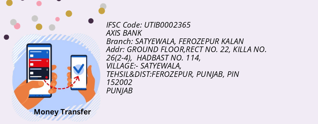 Find AXIS BANK IFSC Code FEROZEPUR KALAN - SATYEWALA Branch Find AXIS BANK IFSC Code FEROZEPUR KALAN - SATYEWALA Branch