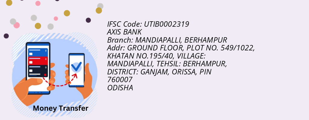 Find AXIS BANK IFSC Code BERHAMPUR - MANDIAPALLI Branch Find AXIS BANK IFSC Code BERHAMPUR - MANDIAPALLI Branch