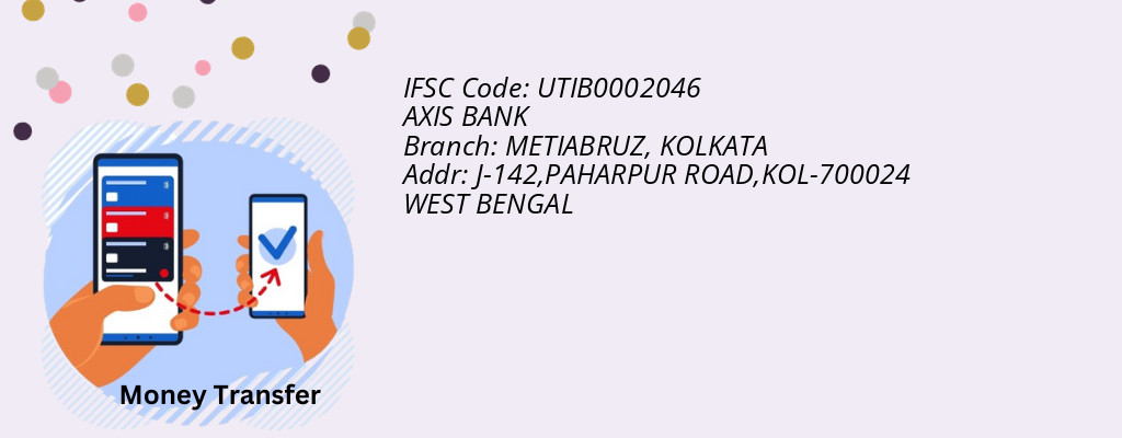 Find AXIS BANK IFSC Code KOLKATA - METIABRUZ Branch