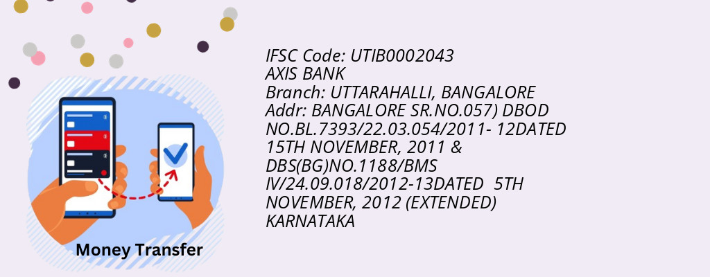 Find AXIS BANK IFSC Code BANGALORE - UTTARAHALLI Branch Find AXIS BANK IFSC Code BANGALORE - UTTARAHALLI Branch