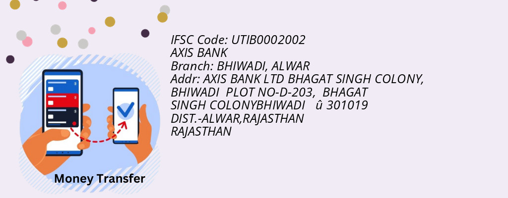 Find AXIS BANK IFSC Code ALWAR - BHIWADI Branch Find AXIS BANK IFSC Code ALWAR - BHIWADI Branch