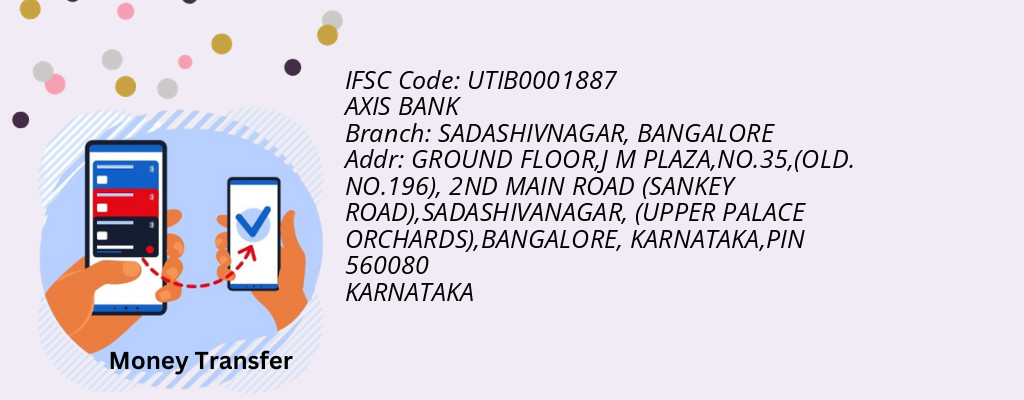 Find AXIS BANK IFSC Code BANGALORE - SADASHIVNAGAR Branch Find AXIS BANK IFSC Code BANGALORE - SADASHIVNAGAR Branch