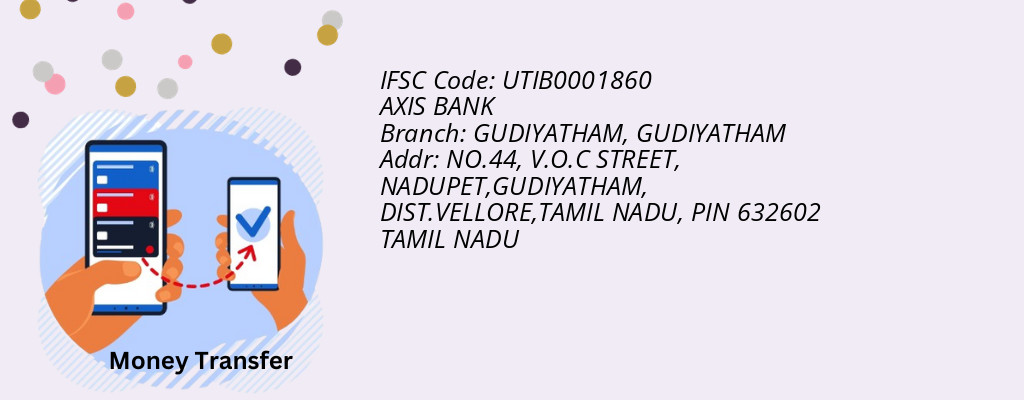 Find AXIS BANK IFSC Code GUDIYATHAM - GUDIYATHAM Branch