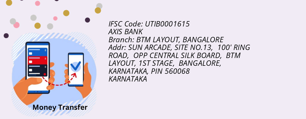 Find AXIS BANK IFSC Code BANGALORE - BTM LAYOUT Branch Find AXIS BANK IFSC Code BANGALORE - BTM LAYOUT Branch