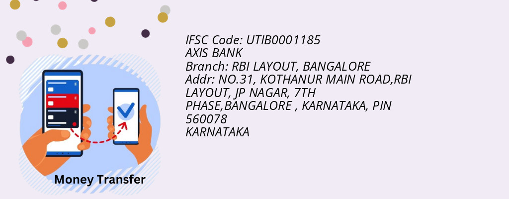 Find AXIS BANK IFSC Code BANGALORE - RBI LAYOUT Branch Find AXIS BANK IFSC Code BANGALORE - RBI LAYOUT Branch