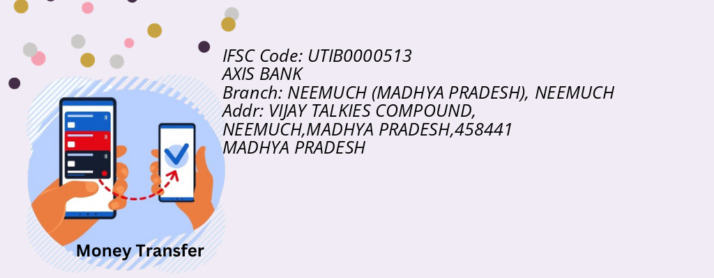 Find AXIS BANK IFSC Code NEEMUCH - NEEMUCH (MADHYA PRADESH) Branch