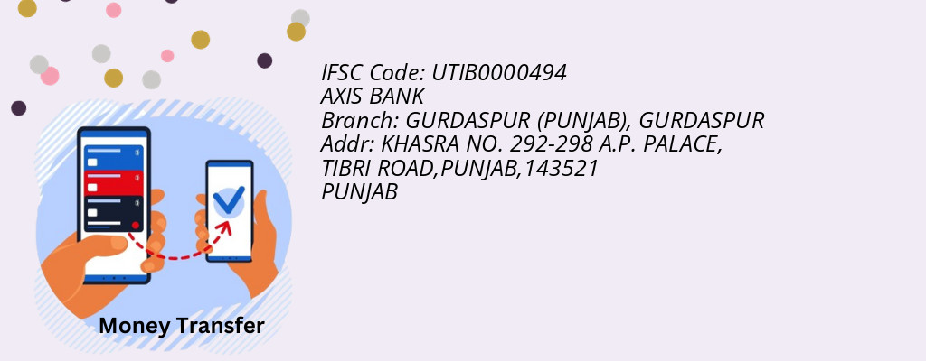 Find AXIS BANK IFSC Code GURDASPUR - GURDASPUR (PUNJAB) Branch Find AXIS BANK IFSC Code GURDASPUR - GURDASPUR (PUNJAB) Branch