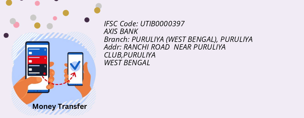 Find AXIS BANK IFSC Code PURULIYA - PURULIYA (WEST BENGAL) Branch